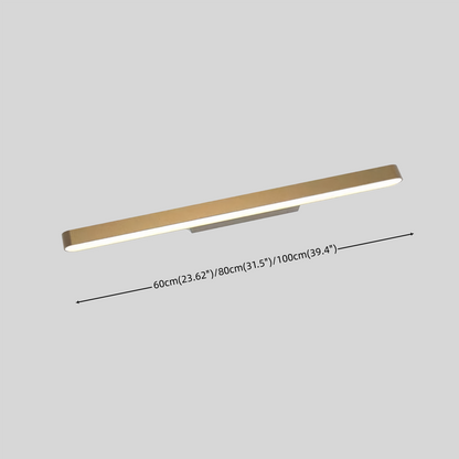 Minimalist Brushed Stainless Steel Wall Lamp -- Copper/Chrome/Black for Outdoor