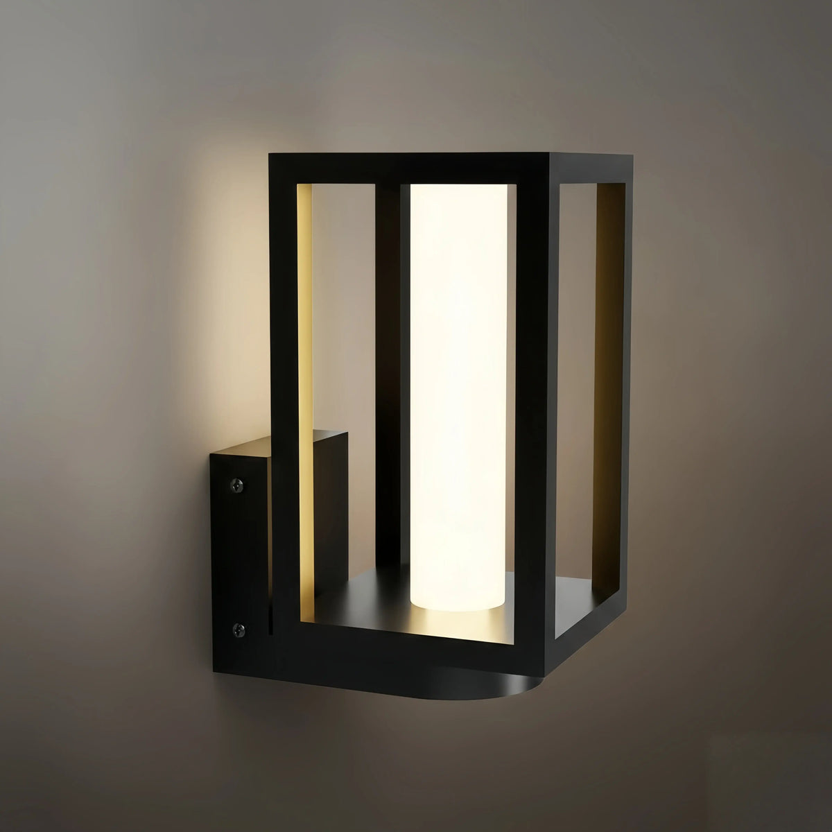 Lrondale Modern Outdoor Solar Wall Sconce-Waterproof for Yard/Balcony