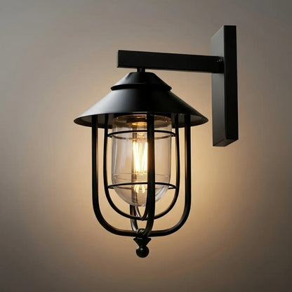 Irondale Industrial Outdoor Wall Lamp - Waterproof light for Garden