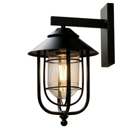 Irondale Industrial Outdoor Wall Lamp - Waterproof light for Garden