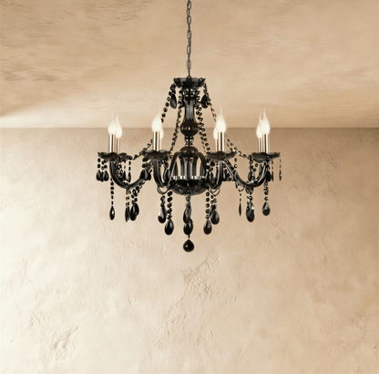 Nuvlight Brigitte Chandelier - Black