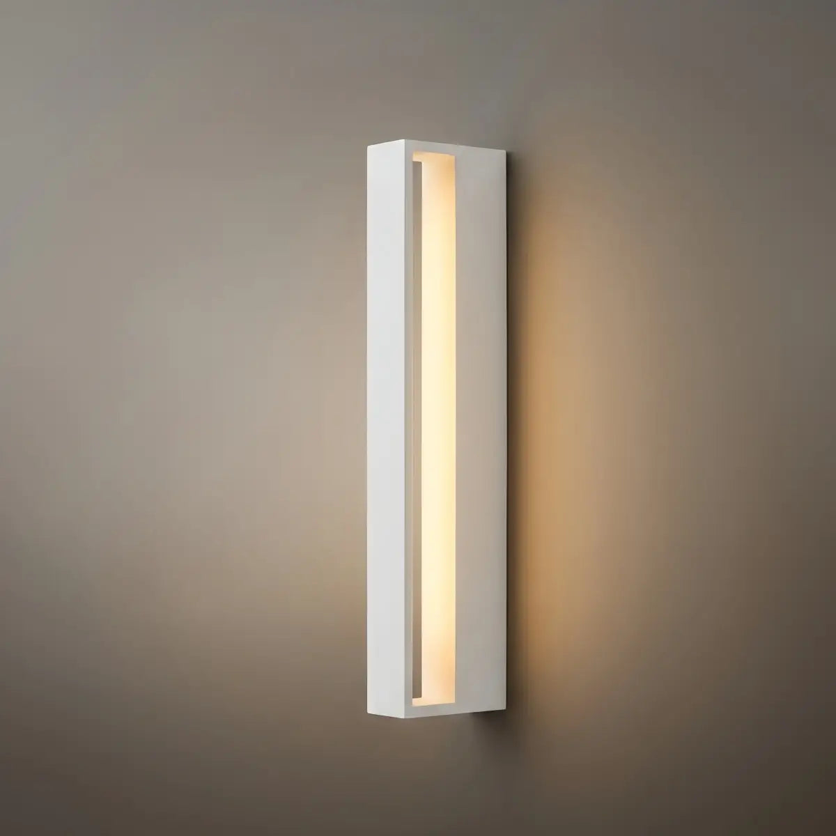 Arcato Modern Rectangular Outdoor Wall Lamp – Metal Sensor Light Garden/Patio