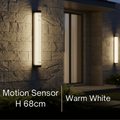 Irondale Modern Outdoor Wall Sconce – Waterproof Light for Terrace