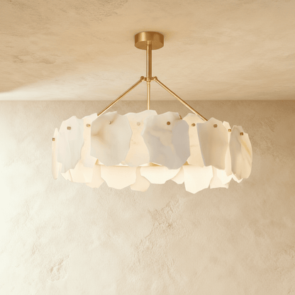 Nuvlight Elora Alabaster Chandelier