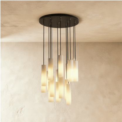 Nuvlight Entokei Alabaster Chandelier Light
