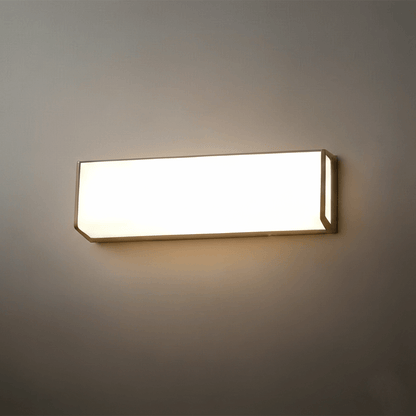 Lunara Modern Solar LED Outdoor Wall Lamp – Waterproof Sensor Light for Courtyard