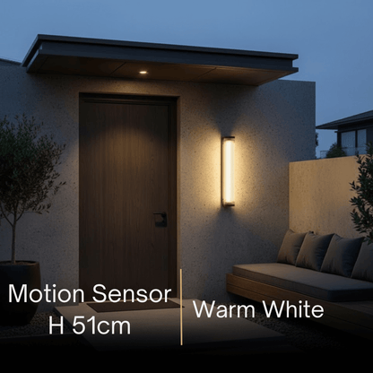 Irondale Modern Outdoor Wall Sconce – Waterproof Light for Terrace