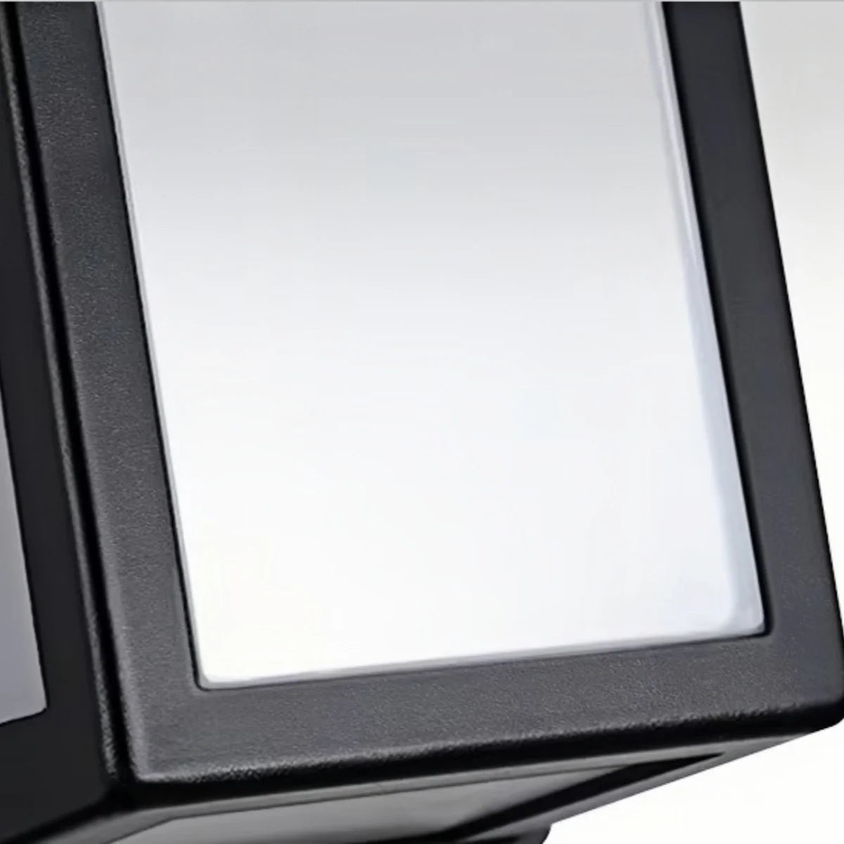 Arcato Minimalist Outdoor Wall Sconce in Black Stainless Steel with Adjustable LED Lighting