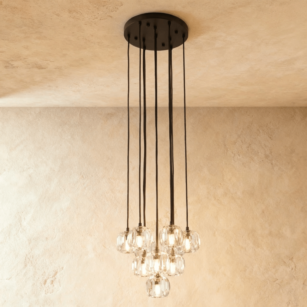 Nuvlight Kurst Round Cluster Chandelier