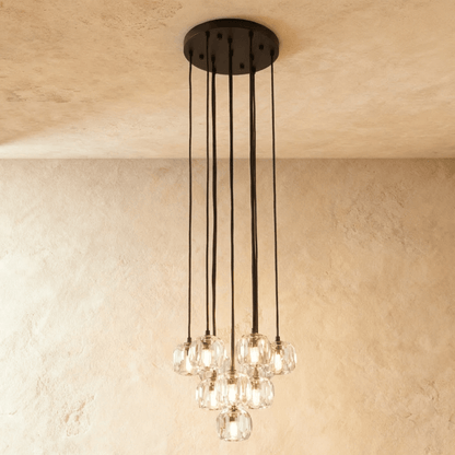 Nuvlight Kurst Round Cluster Chandelier