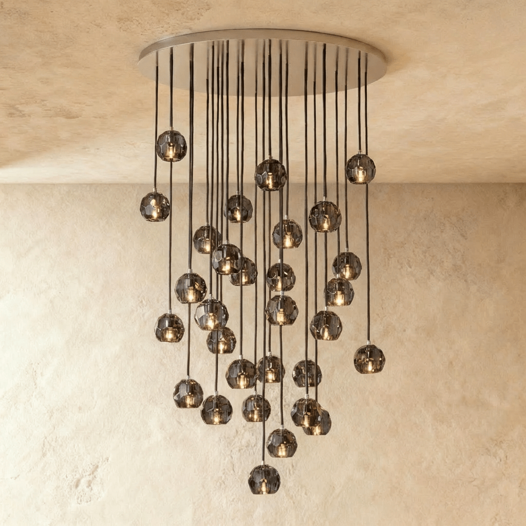 Nuvlight Kurst Round Cluster Chandelier