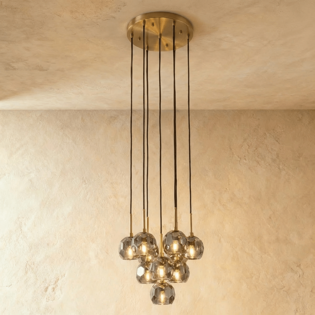 Nuvlight Kurst Round Cluster Chandelier