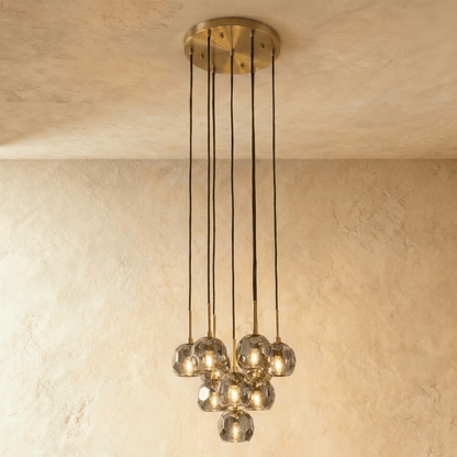 Nuvlight Kurst Round Cluster Chandelier