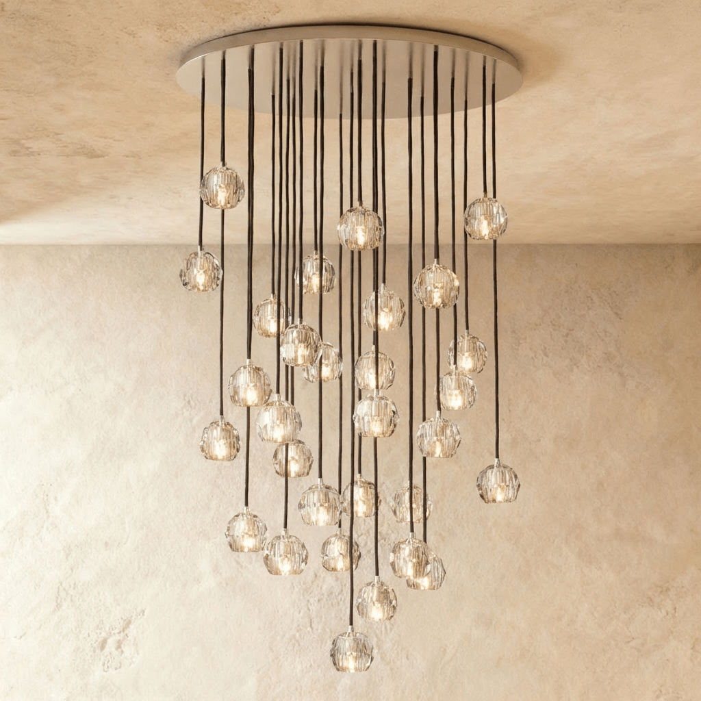 Nuvlight Kurst Round Cluster Chandelier
