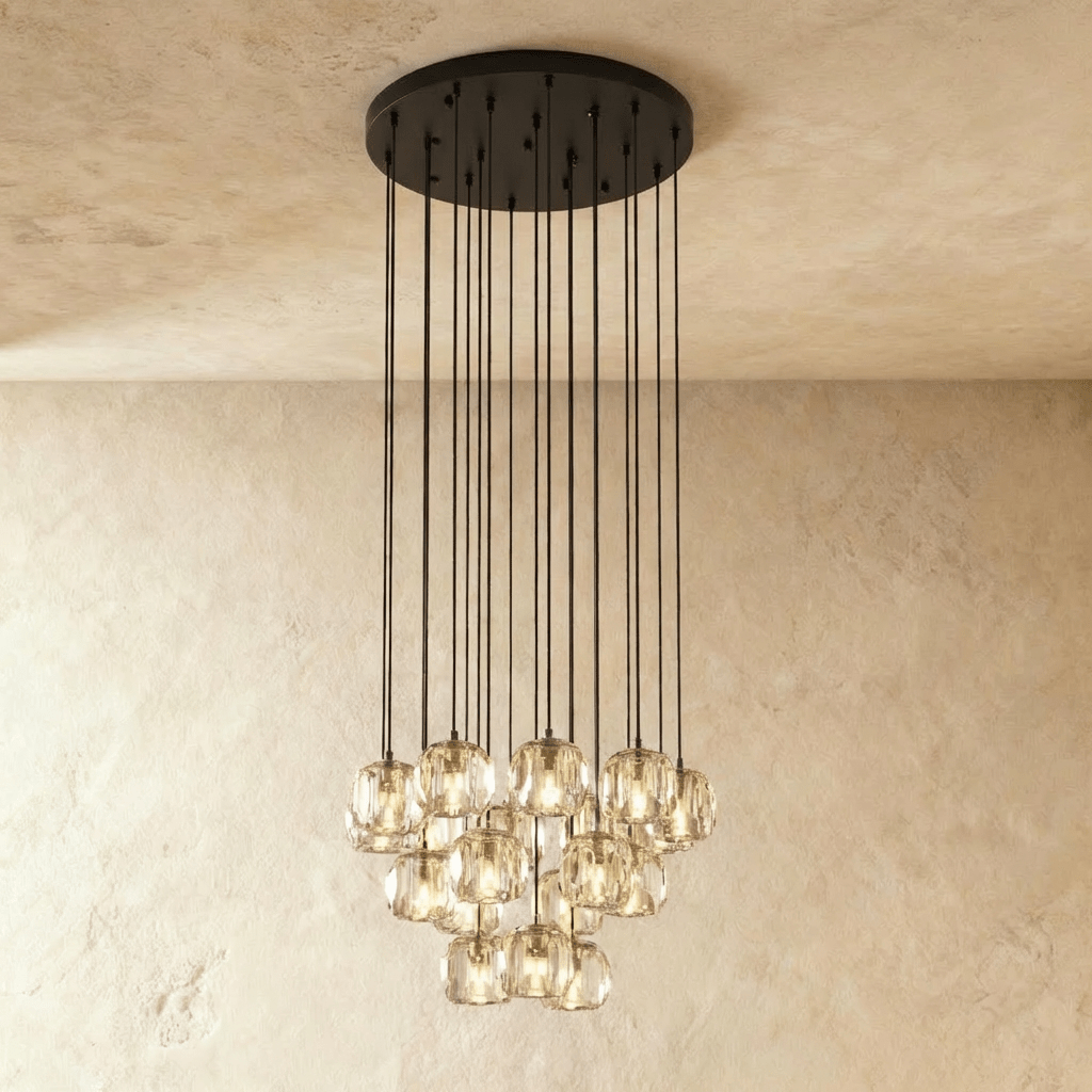 Nuvlight Kurst Round Cluster Chandelier