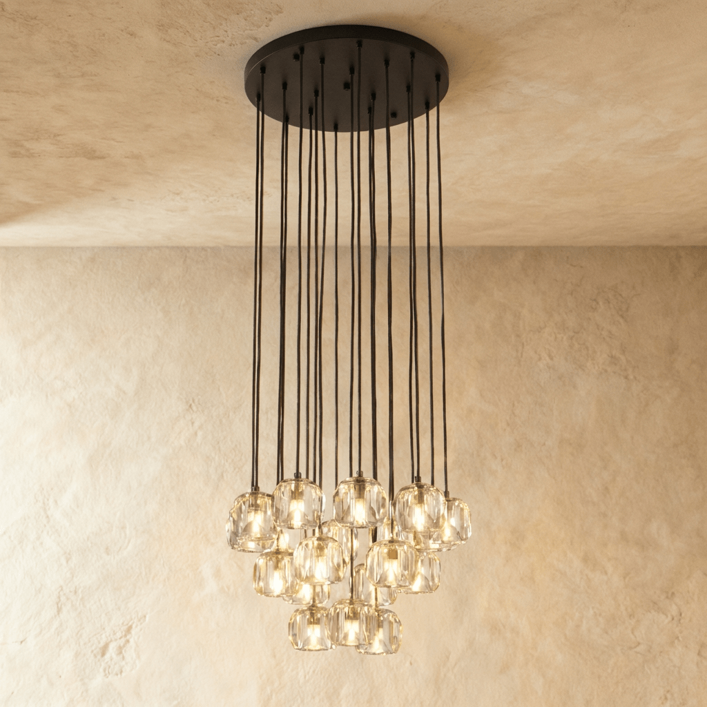 Nuvlight Kurst Round Cluster Chandelier