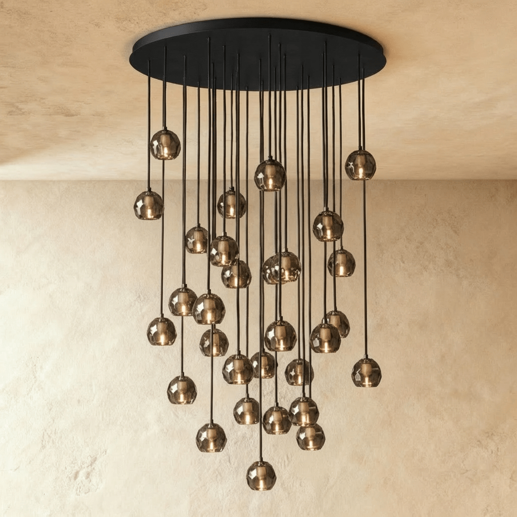Nuvlight Kurst Round Cluster Chandelier