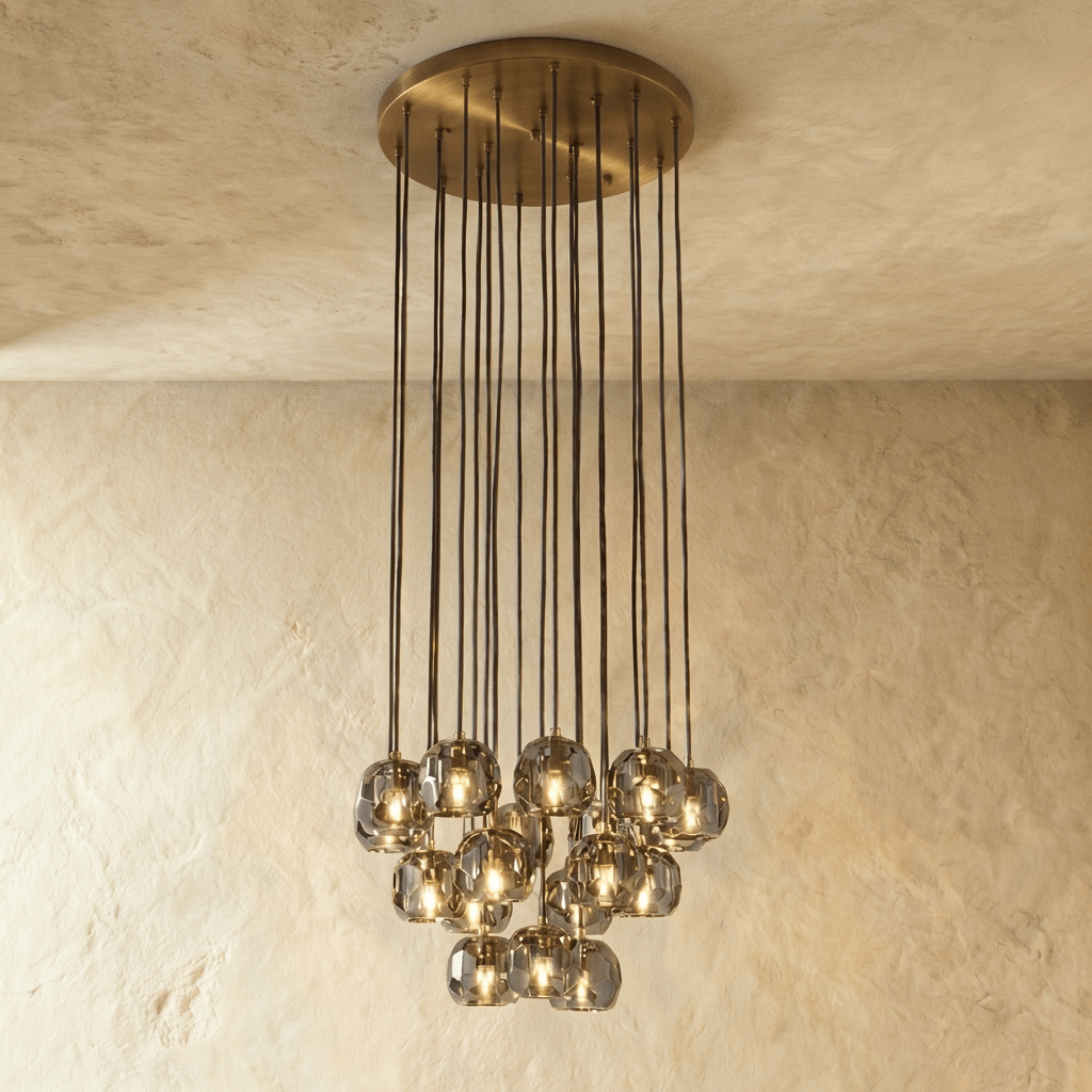 Nuvlight Kurst Round Cluster Chandelier