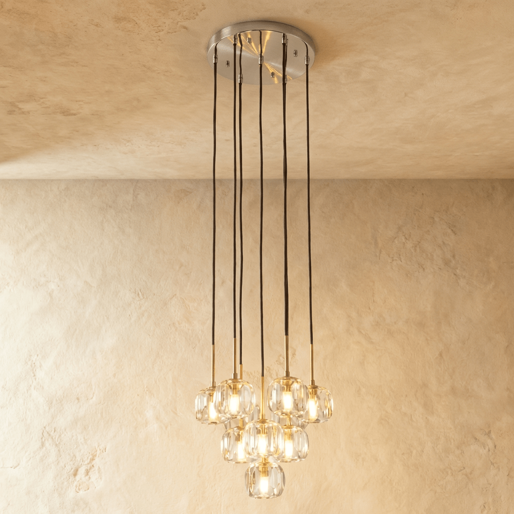 Nuvlight Kurst Round Cluster Chandelier