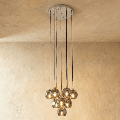 Nuvlight Kurst Round Cluster Chandelier