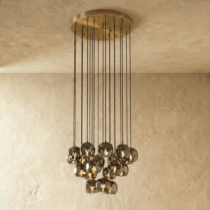  Nuvlight Kurst Round Cluster Chandelier