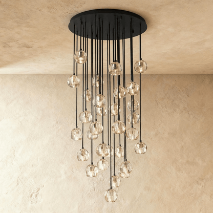 Nuvlight Kurst Round Cluster Chandelier