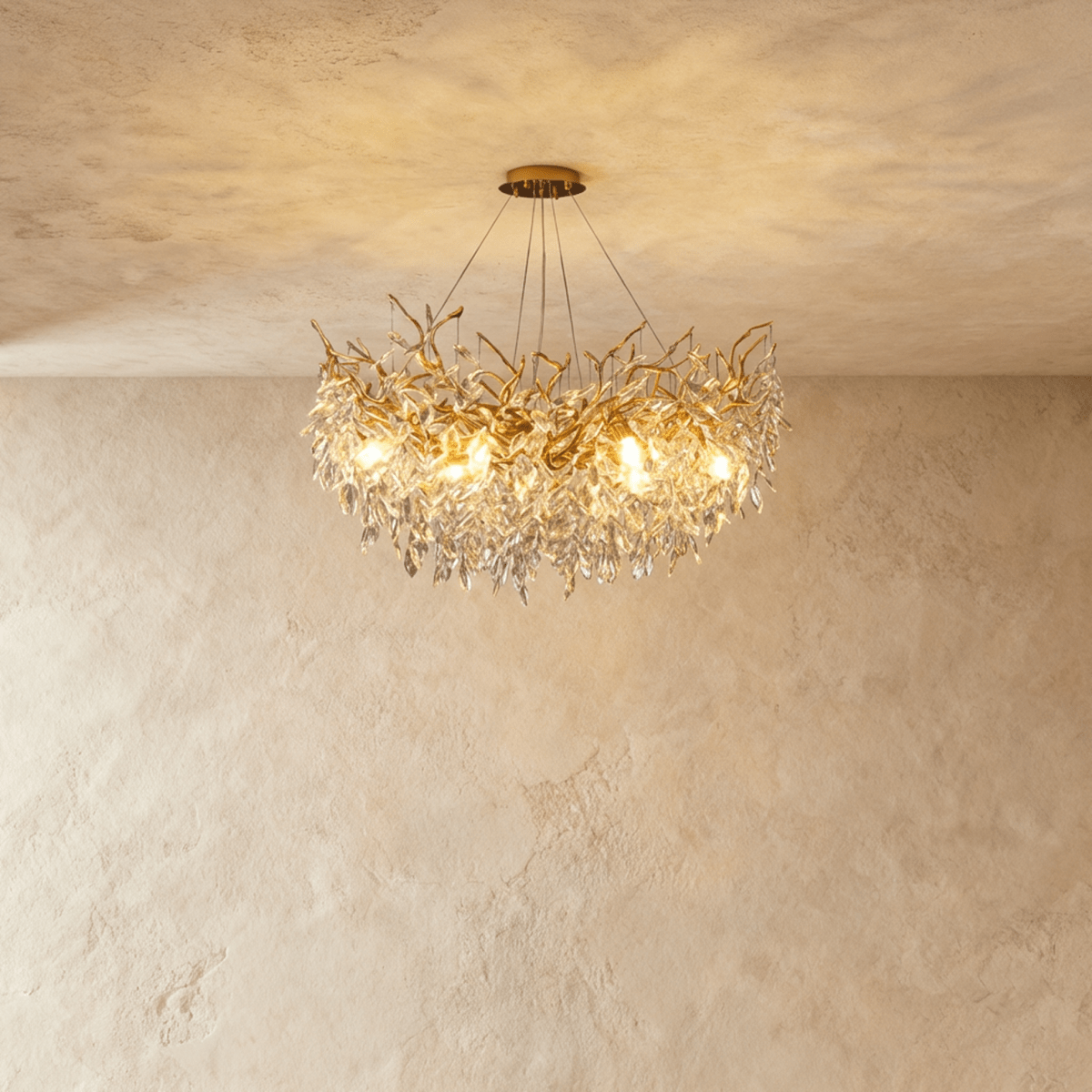 Nuvlight Lamean Crystal Chandelier
