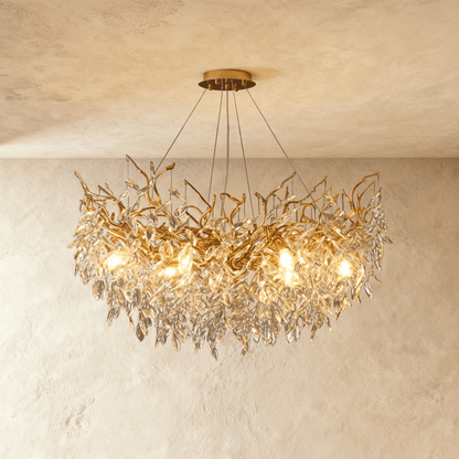 Nuvlight Lamean Crystal Chandelier