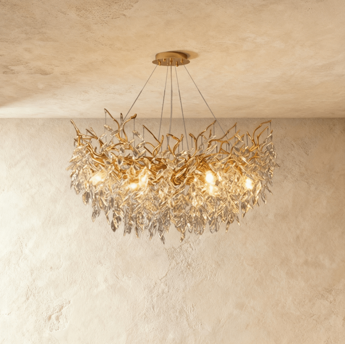 Nuvlight Lamean Crystal Chandelier