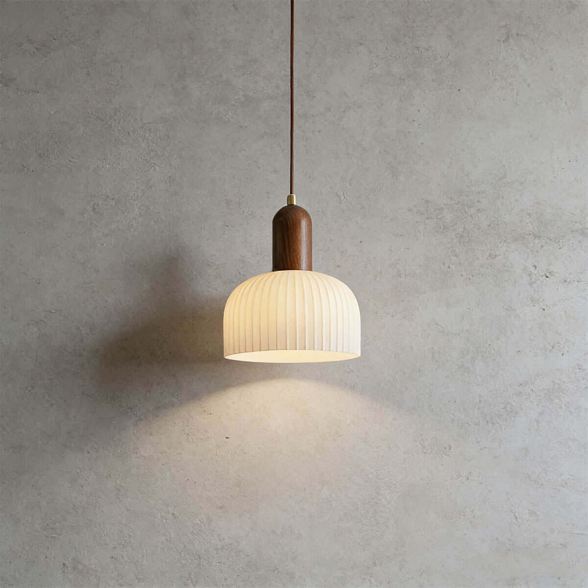 Nuvlight Merona Pendant French Minimalist Glass Bedside Pendant Lamp