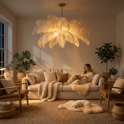 Plume Chandelier