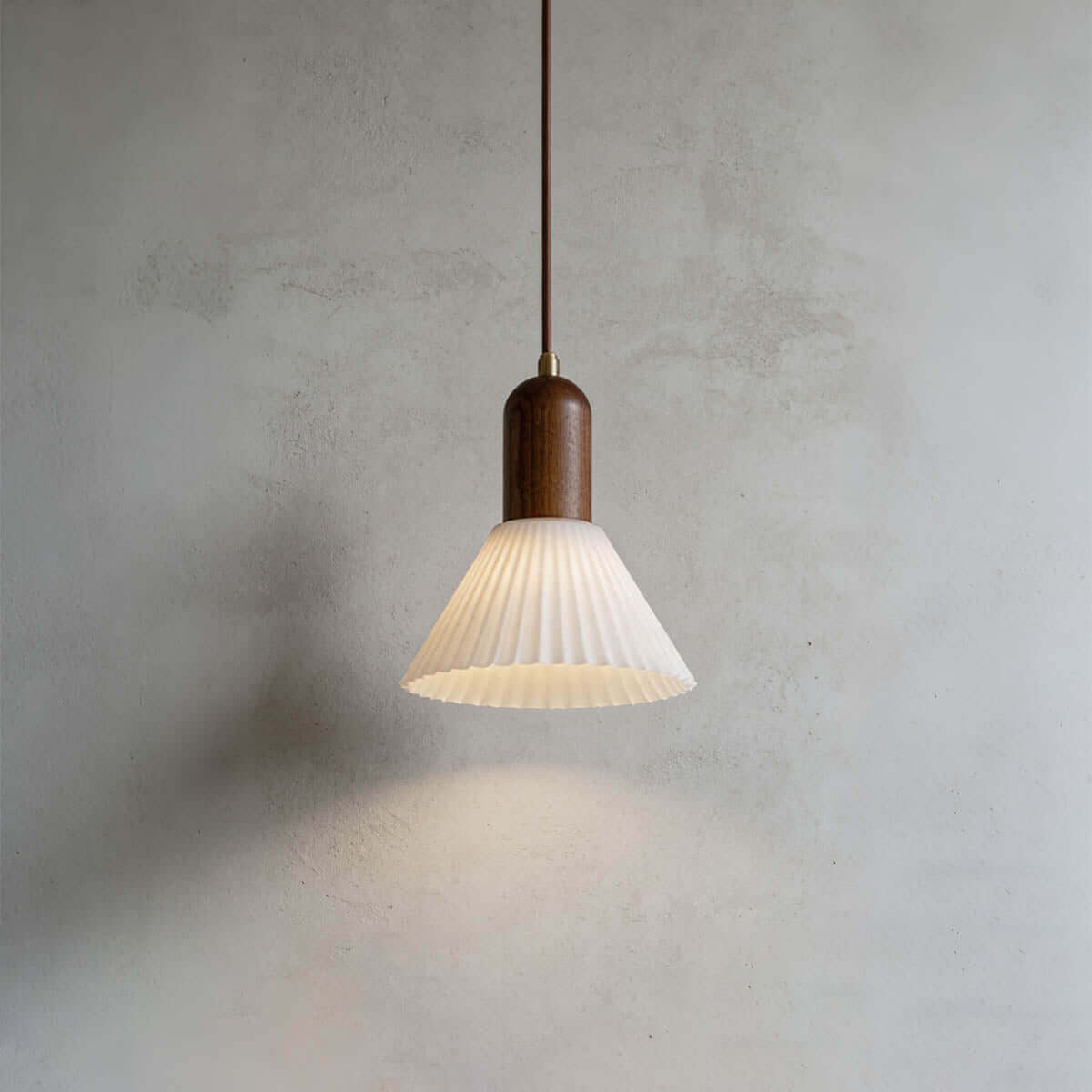 Nuvlight Tovixa Pendant Lamp – French Minimalist Glass Light