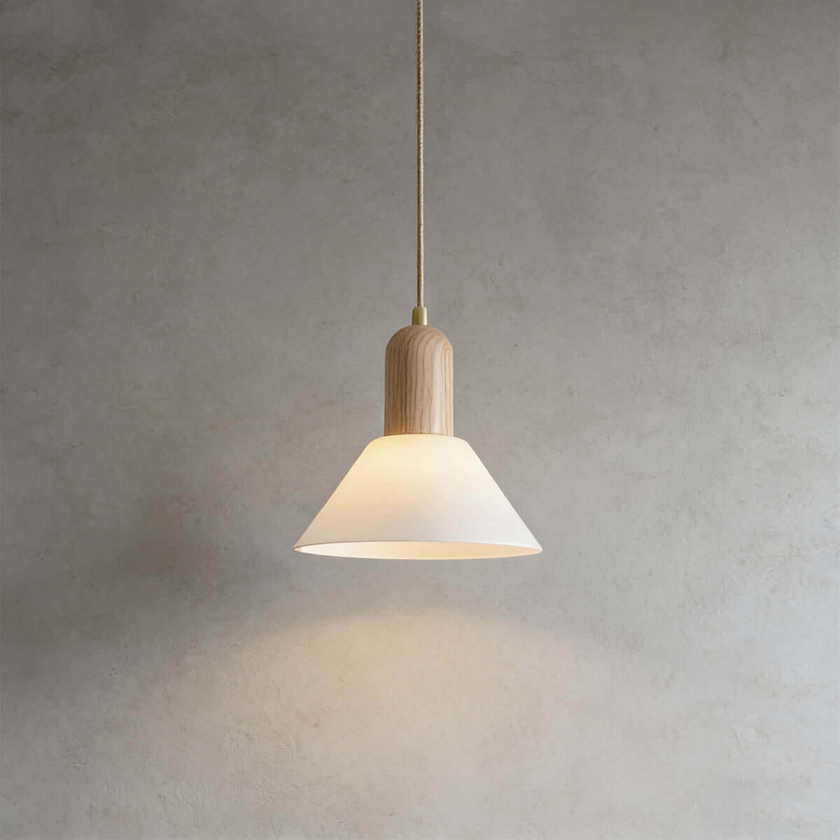 Nuvlight Tovixa Pendant Lamp – French Minimalist Glass Light