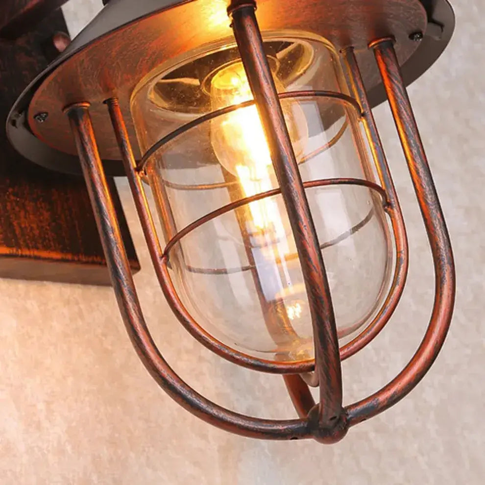 Irondale Industrial Outdoor Wall Lamp - Waterproof light for Garden