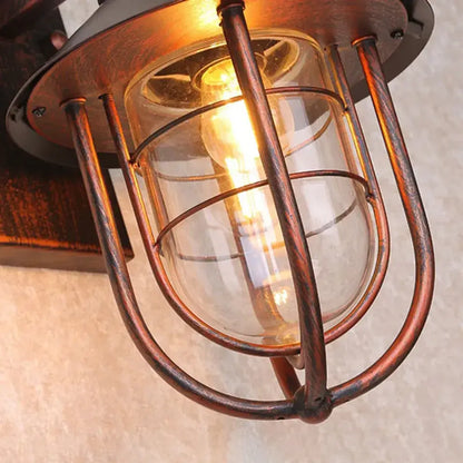 Irondale Industrial Outdoor Wall Lamp - Waterproof light for Garden