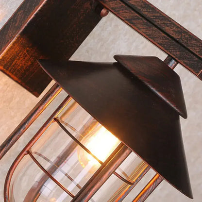 Irondale Industrial Outdoor Wall Lamp - Waterproof light for Garden