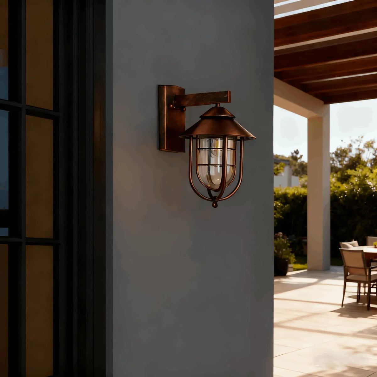 Irondale Industrial Outdoor Wall Lamp - Waterproof light for Garden