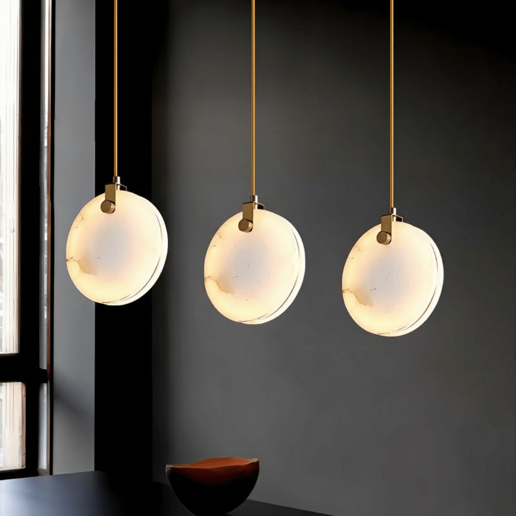 Zenqua Alabaster Pendant Light