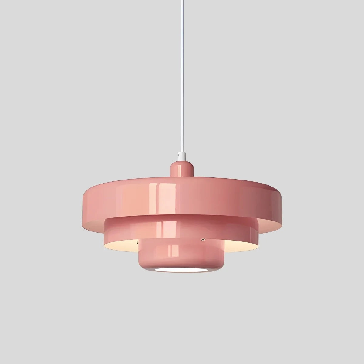 Modern LED Dining Room Pendant Light Pink
