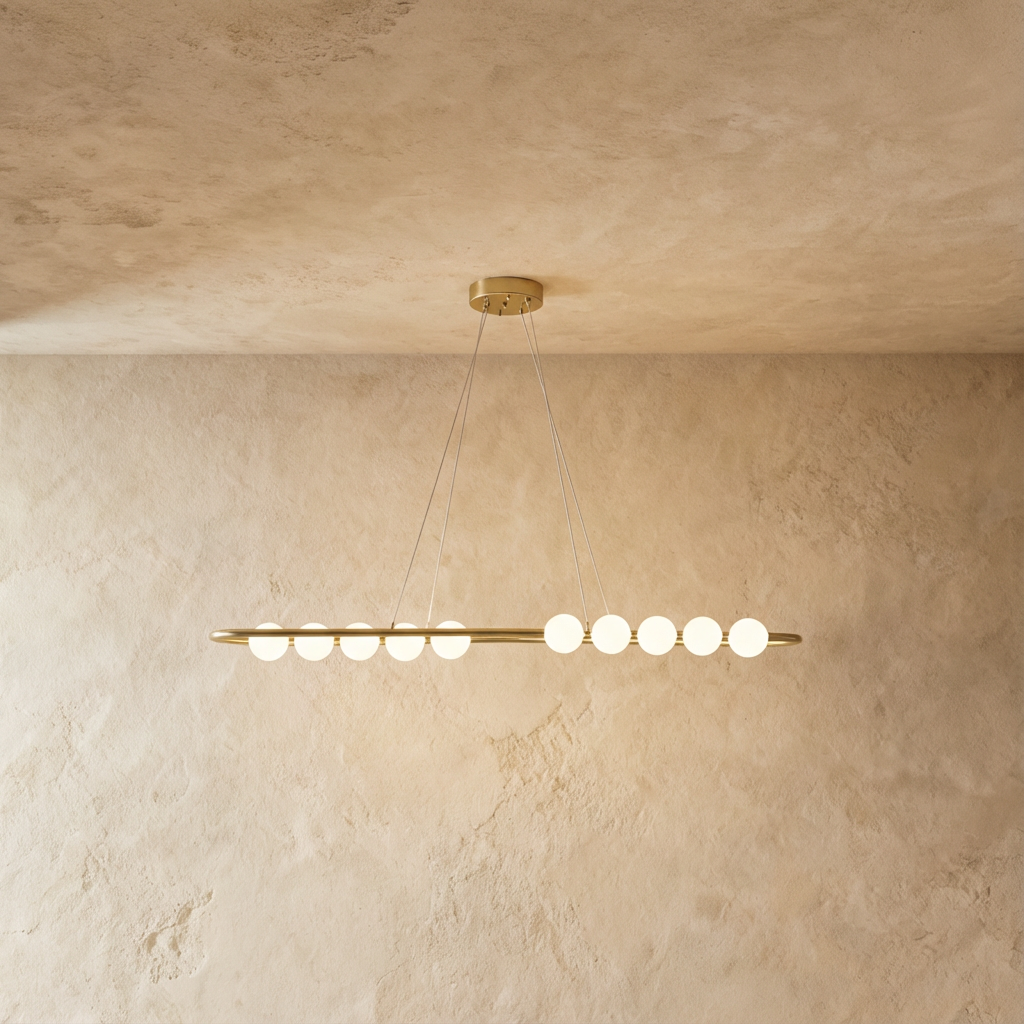 nuvlight Agnes Minimalist High-CRI Geometric Chandelier