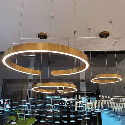 LED Ring Chandelier for Living Room and Office