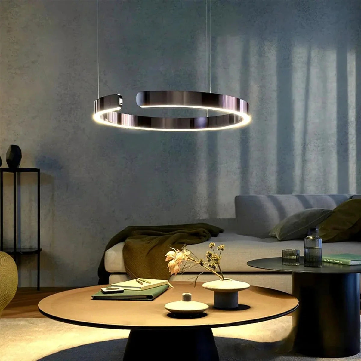 LED Ring Chandelier for Living Room and Office