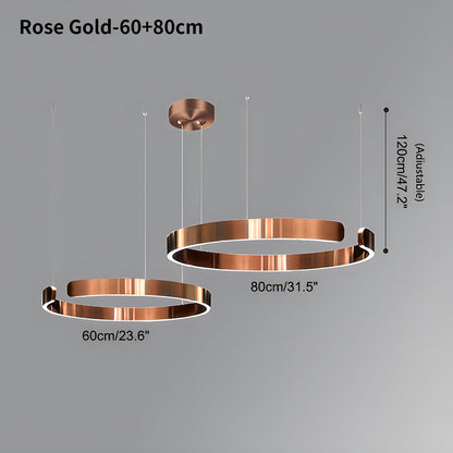 LED Ring Chandelier for Living Room and Office