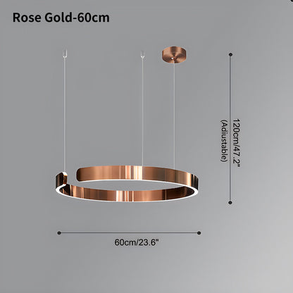 LED Ring Chandelier for Living Room and Office