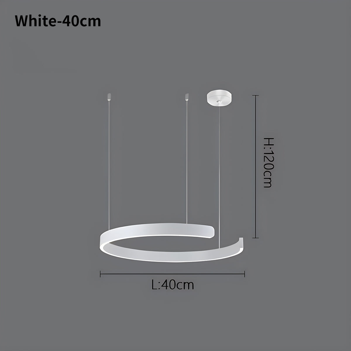 LED Ring Chandelier for Living Room and Office