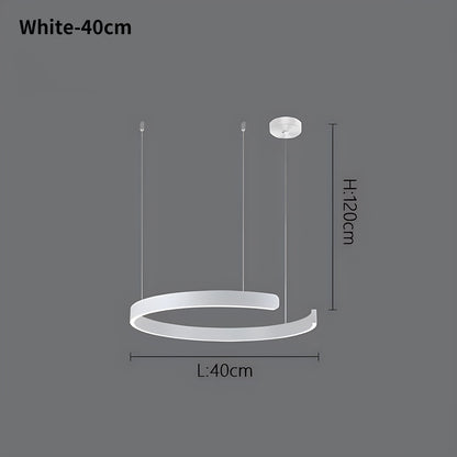 LED Ring Chandelier for Living Room and Office