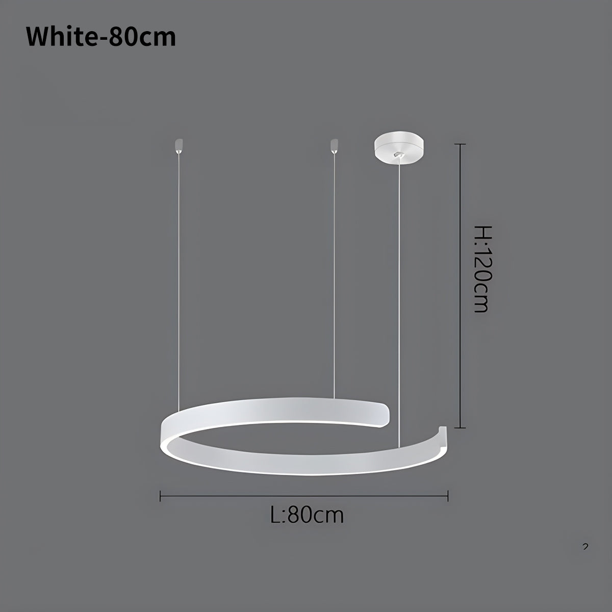 LED Ring Chandelier for Living Room and Office