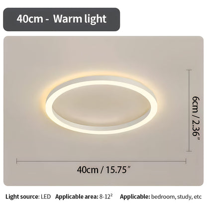 LED Flush Mount Ceiling Light for Bedroom