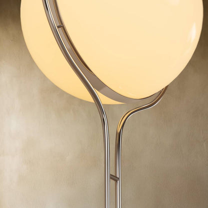 nuvlight Zuru Modernist Floor-to-Ceiling Stacked-Orb Statement Lamp