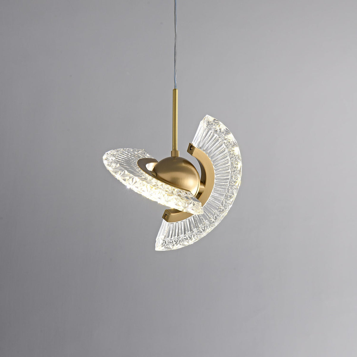 Glass Pendant Light for Kitchen Island and Dining Room
